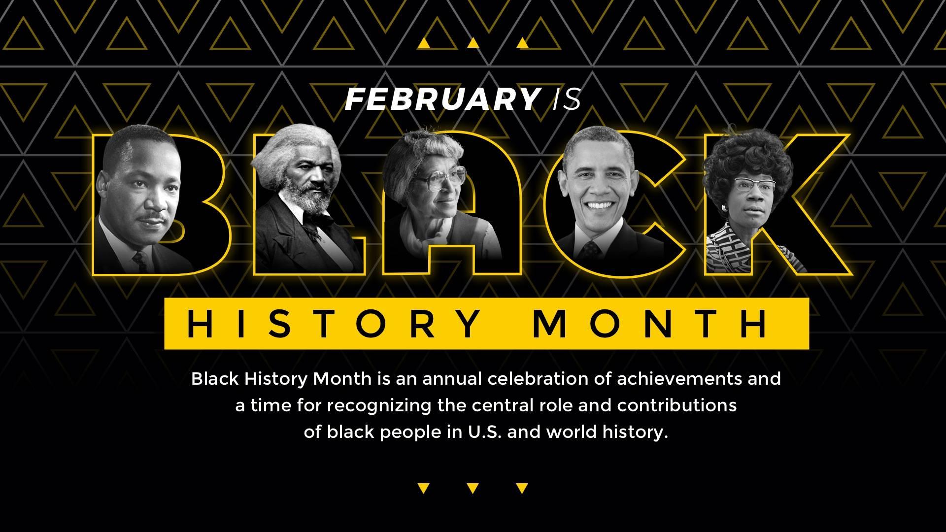 Black History Month Digital Signage Template